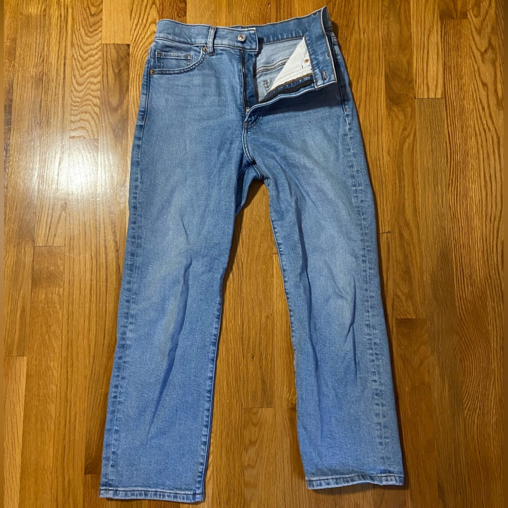 Cropped Leg Jeans